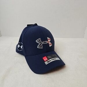 Under Armour Man Navy Patriotic Logo Hat
